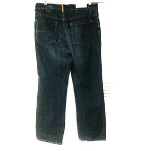 Timberland Denim Jeans Mens 34x22 Actual 33 x 31 Work‎ Chores Med Wash Whiskers